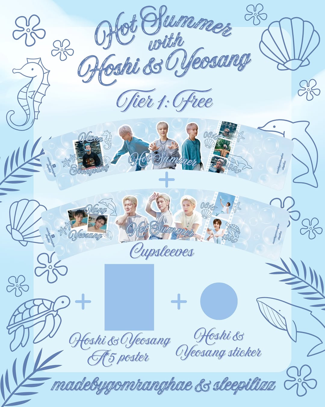 Hot Summer with Hoshi & Yeosang Cupsleeve Event - Image 2